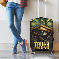 Egypt Eye of Horus Luggage Cover Truth Know Thyself