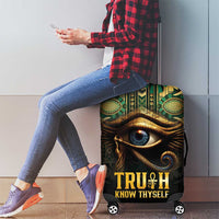 Egypt Eye of Horus Luggage Cover Truth Know Thyself