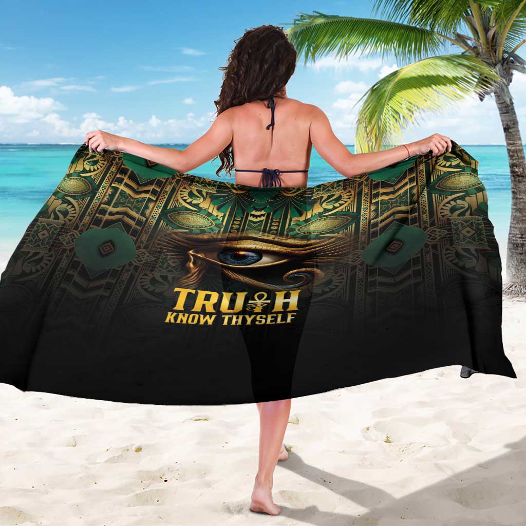 Egypt Eye of Horus Sarong Truth Know Thyself