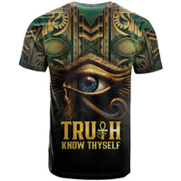 Egypt Eye of Horus T Shirt Truth Know Thyself