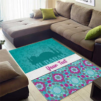 Personalised Eid Mubarak Area Rug Eid al-Fitr