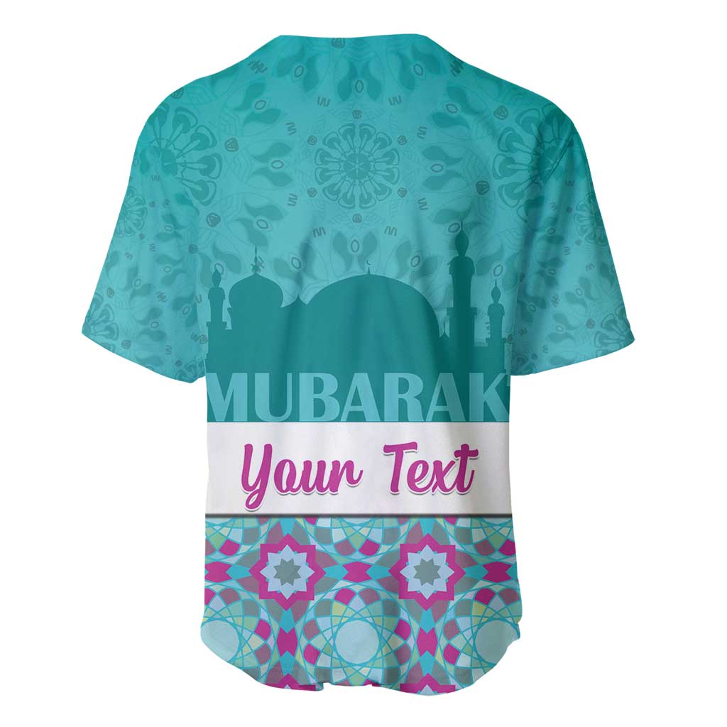 Personalised Eid Mubarak Baseball Jersey Eid al-Fitr