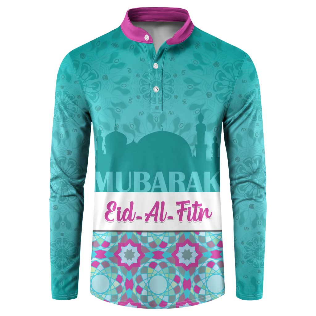 Personalised Eid Mubarak Button Sweatshirt Eid al-Fitr