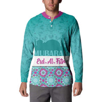 Personalised Eid Mubarak Button Sweatshirt Eid al-Fitr