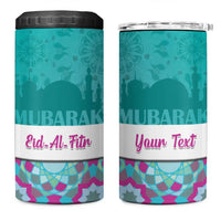 Personalised Eid Mubarak 4 in 1 Can Cooler Tumbler Eid al-Fitr