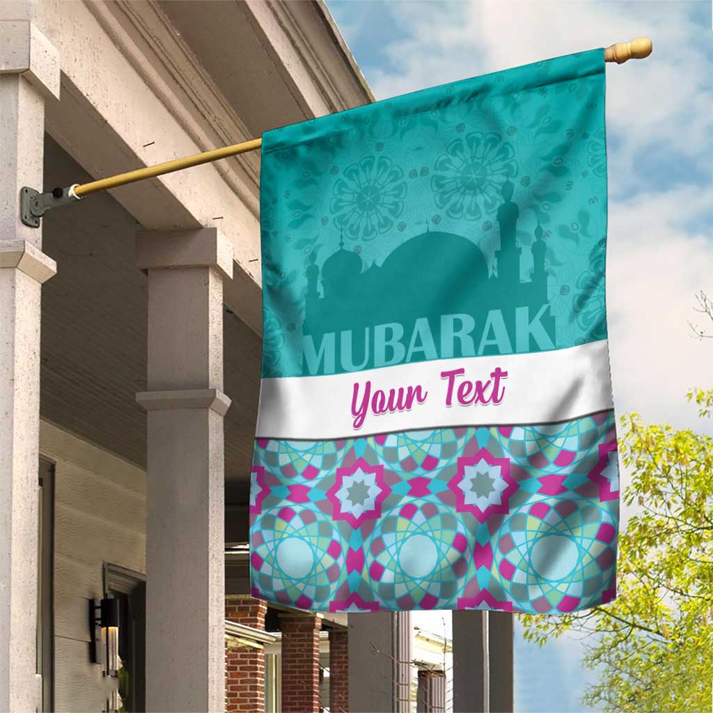 Personalised Eid Mubarak Garden Flag Eid al-Fitr