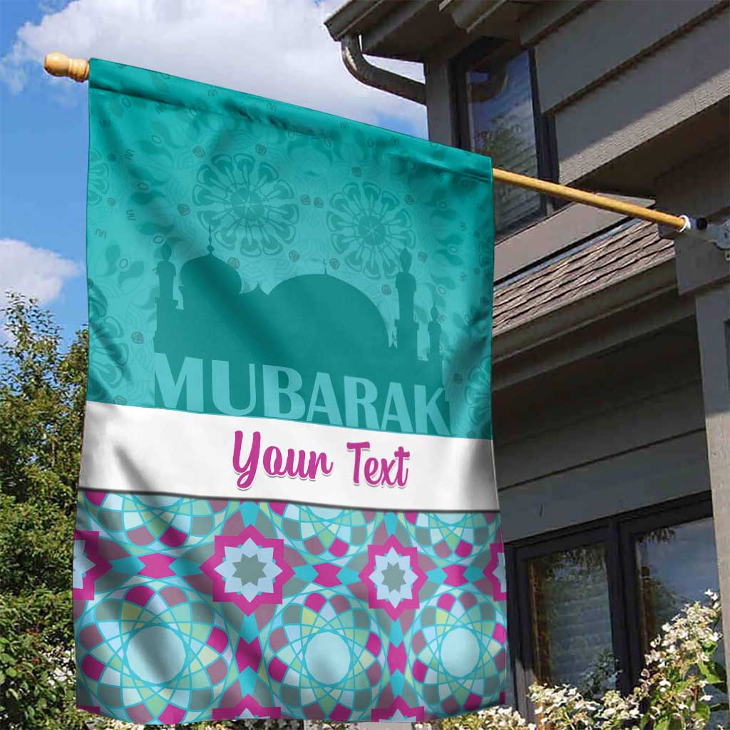 Personalised Eid Mubarak Garden Flag Eid al-Fitr
