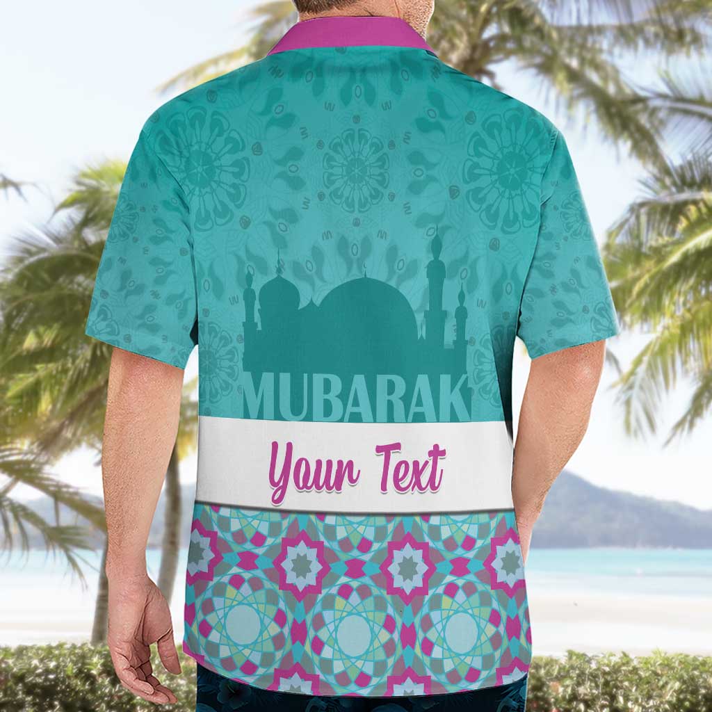 Personalised Eid Mubarak Hawaiian Shirt Eid al-Fitr