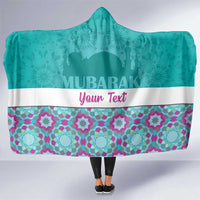 Personalised Eid Mubarak Hooded Blanket Eid al-Fitr