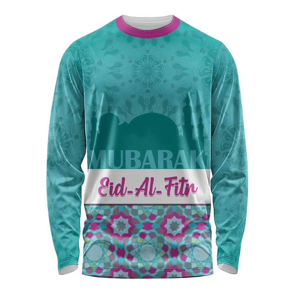 Personalised Eid Mubarak Long Sleeve Shirt Eid al-Fitr