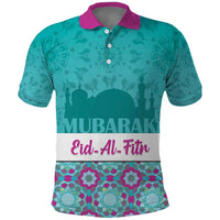 Personalised Eid Mubarak Polo Shirt Eid al-Fitr