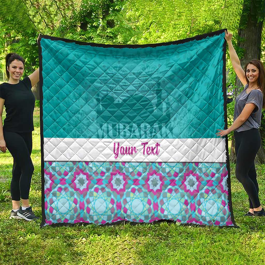 Personalised Eid Mubarak Quilt Eid al-Fitr