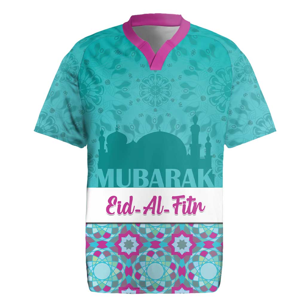 Personalised Eid Mubarak Rugby Jersey Eid al-Fitr