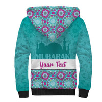 Personalised Eid Mubarak Sherpa Hoodie Eid al-Fitr