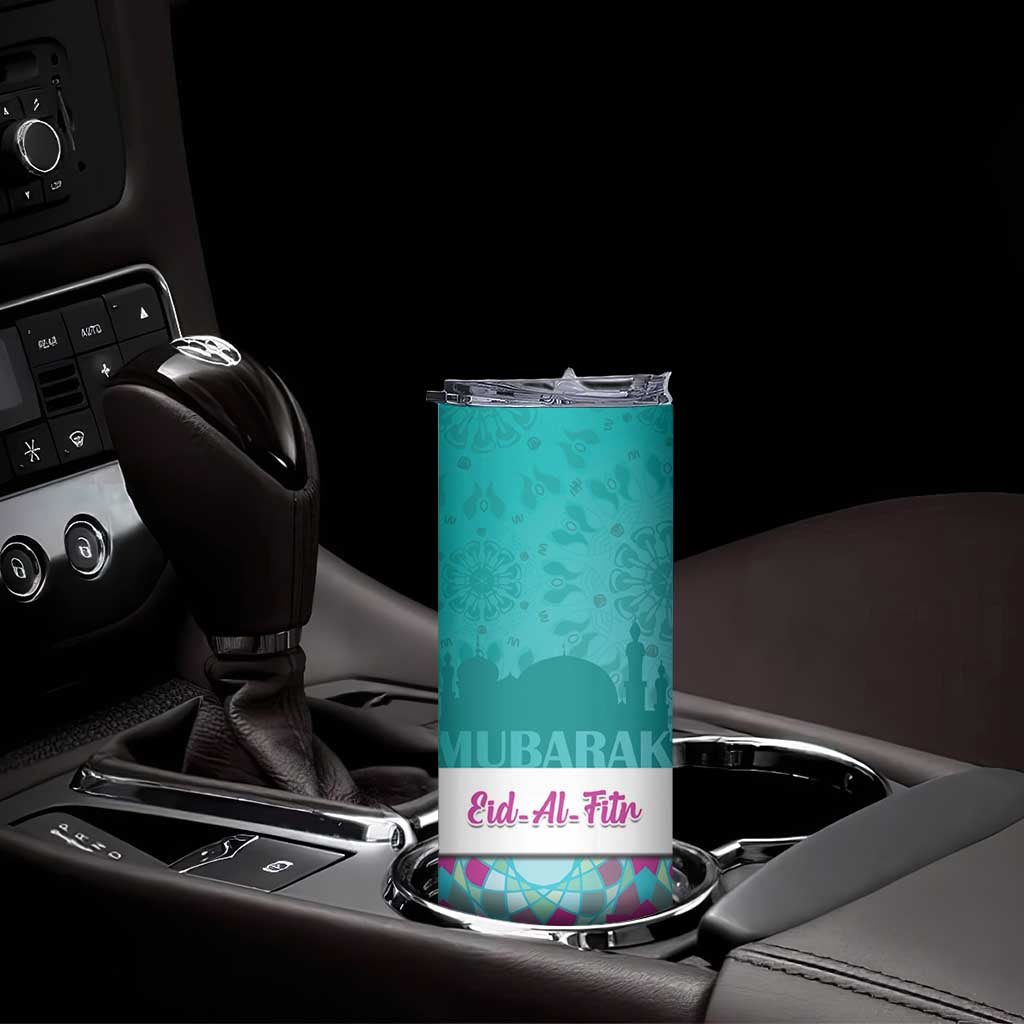 Personalised Eid Mubarak Skinny Tumbler Eid al-Fitr
