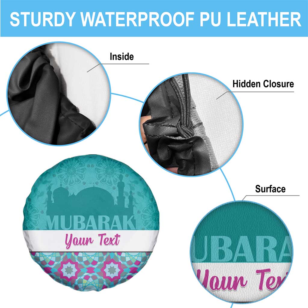 Personalised Eid Mubarak Spare Tire Cover Eid al-Fitr