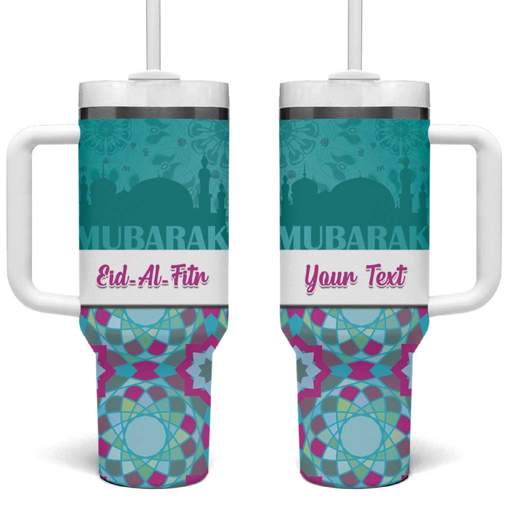 Personalised Eid Mubarak Tumbler With Handle Eid al-Fitr
