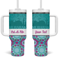 Personalised Eid Mubarak Tumbler With Handle Eid al-Fitr