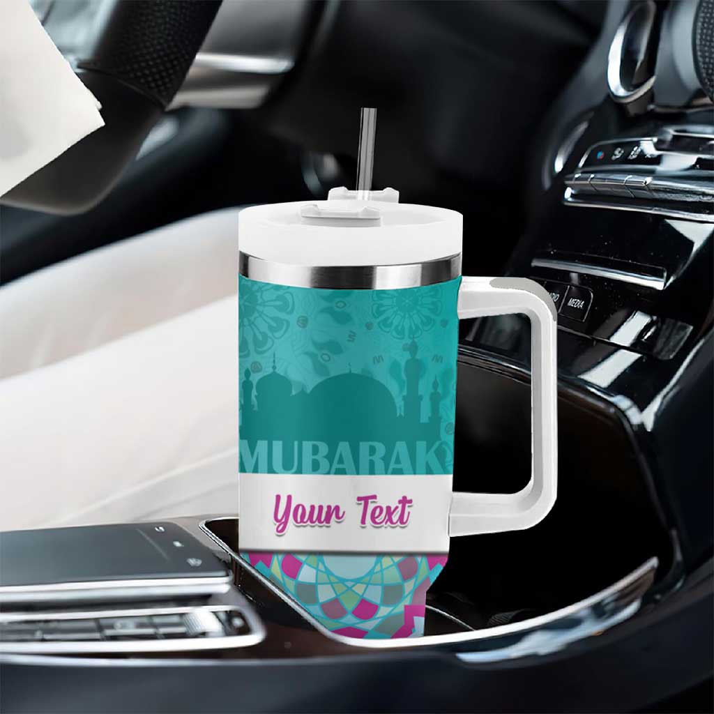 Personalised Eid Mubarak Tumbler With Handle Eid al-Fitr