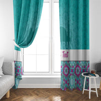 Personalised Eid Mubarak Window Curtain Eid al-Fitr