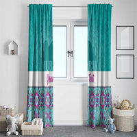 Personalised Eid Mubarak Window Curtain Eid al-Fitr