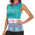 Personalised Eid Mubarak Women Sleeveless Polo Shirt Eid al-Fitr