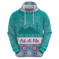 Personalised Eid Mubarak Zip Hoodie Eid al-Fitr