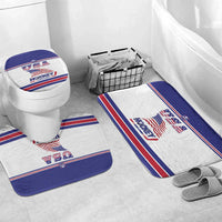 USA Ice Hockey Bathroom Set Old Glory On Ice