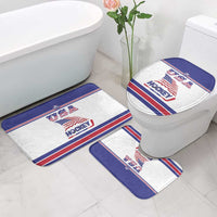 USA Ice Hockey Bathroom Set Old Glory On Ice