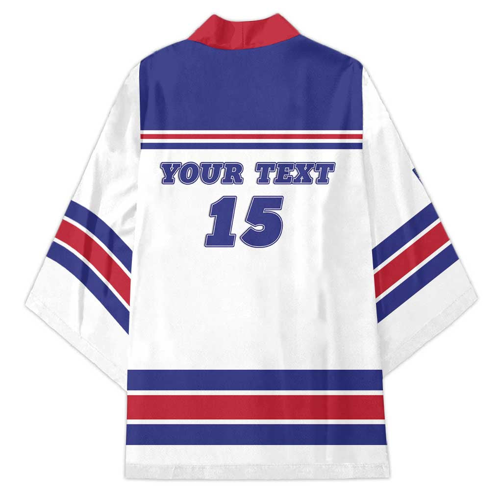 Custom USA Ice Hockey Kimono Old Glory On Ice