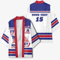 Custom USA Ice Hockey Kimono Old Glory On Ice
