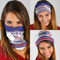 USA Ice Hockey Neck Gaiter Old Glory On Ice