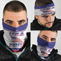 USA Ice Hockey Neck Gaiter Old Glory On Ice