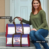 USA Ice Hockey Travel Bag Old Glory On Ice
