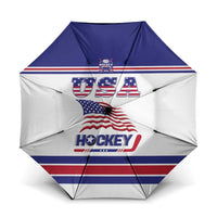 USA Ice Hockey Umbrella Old Glory On Ice