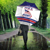 USA Ice Hockey Umbrella Old Glory On Ice