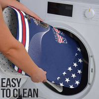 USA Ice Hockey Bathroom Set Eagle Mascot