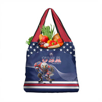 USA Ice Hockey Grocery Bag Eagle Mascot