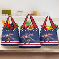 USA Ice Hockey Grocery Bag Eagle Mascot