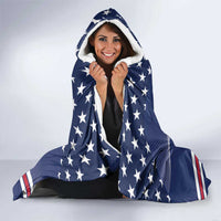 USA Ice Hockey Hooded Blanket Eagle Mascot