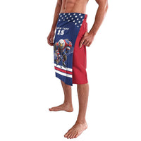 Custom USA Ice Hockey Lavalava Eagle Mascot