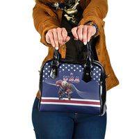 USA Ice Hockey Shoulder Handbag Eagle Mascot
