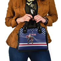 USA Ice Hockey Shoulder Handbag Eagle Mascot