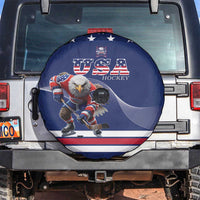 USA Ice Hockey Spare Tire Cover Eagle Mascot