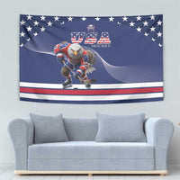 USA Ice Hockey Tapestry Eagle Mascot
