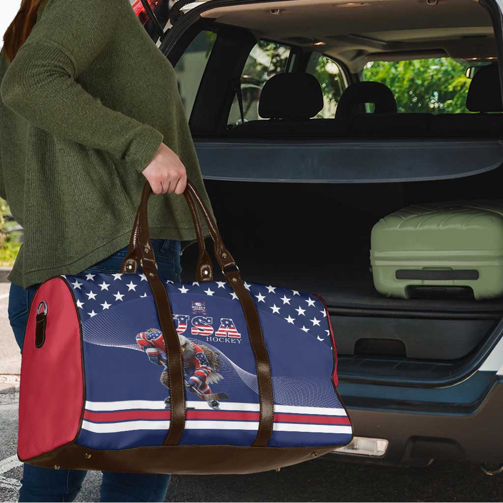 USA Ice Hockey Travel Bag Eagle Mascot