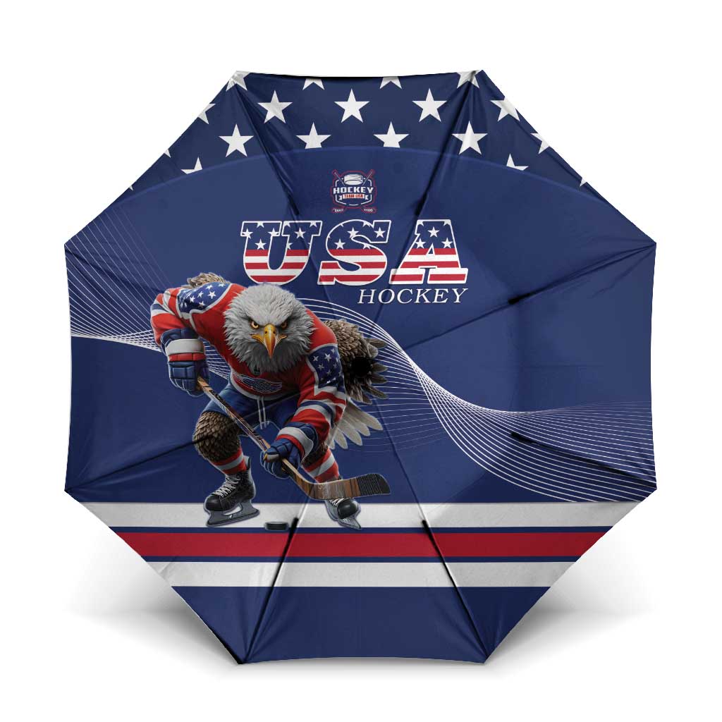 USA Ice Hockey Umbrella Eagle Mascot