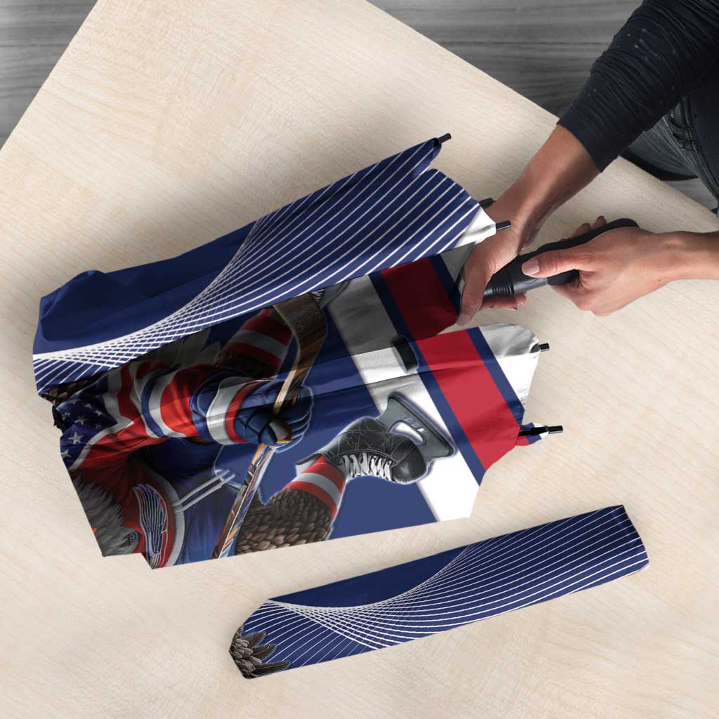 USA Ice Hockey Umbrella Eagle Mascot