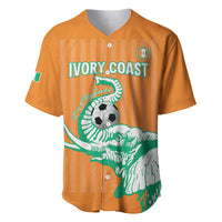 Custom Ivory Coast Football Baseball Jersey Come On Elephants