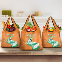 Custom Ivory Coast Football Grocery Bag Come On Elephants